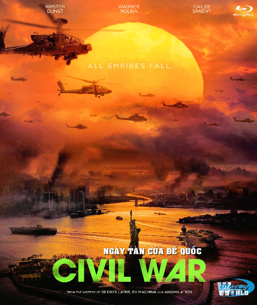 B6126.Civil War 2024  NGÀY TÀN CỦA ĐẾ QUỐC  2D25G  (DTS-HD MA 7.1)
